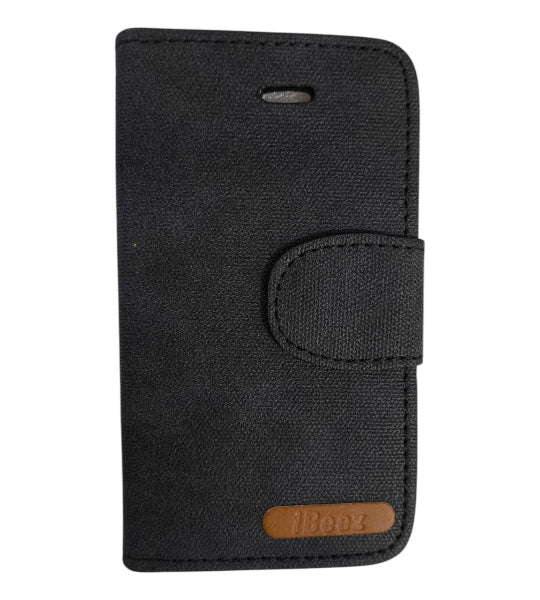Smart Book Cover Case For iPhone 4 /4s (Black)
