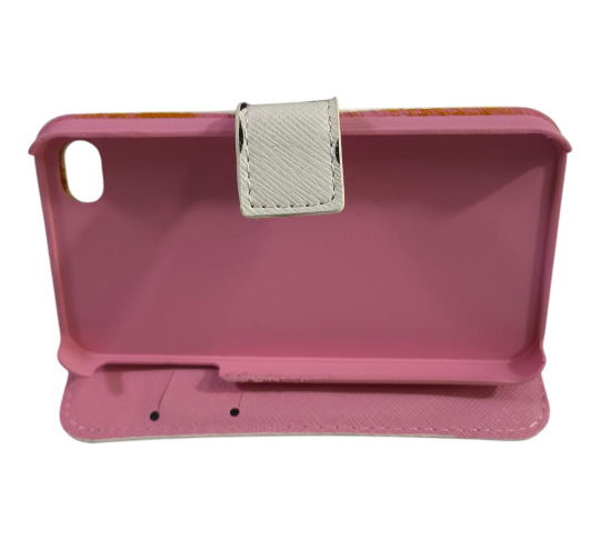 Design Smart Book Cover Case For iPhone 4 /4s Book Stand Wallet