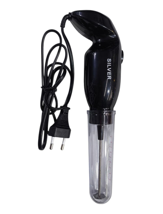 Silver 15W Electric Hand-Held Frappe Maker HB-202B (Black)