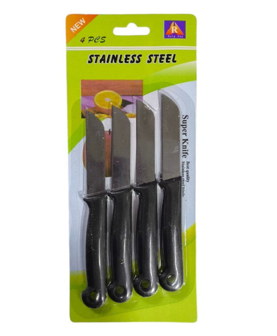 Super Knife Stainless Steel Blade 4 Pcs