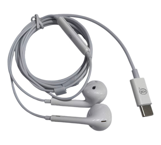 HM Type-c EarPhone In Ear Headphone M65 White