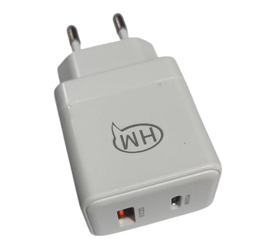 HM Usb Wall Charger Adapter USB-A Ports & USB-C Ports 40W H88