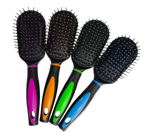 1Pc Professional Detangler Hair Comb Brush Home Use Body Bath Shower Hairbrush with Plastic Handle