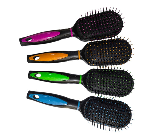 1Pc Professional Detangler Hair Comb Brush Home Use Body Bath Shower Hairbrush with Plastic Handle