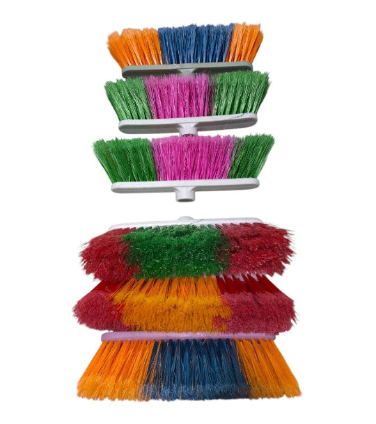 Soft Broom Brush, 26cm 1Pc Multi Color