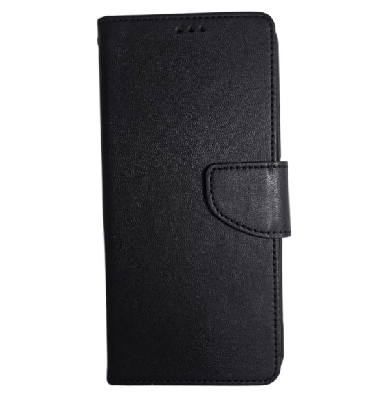 Cookover Book Case For Oppo A6X Book Stand Wallet (Black)