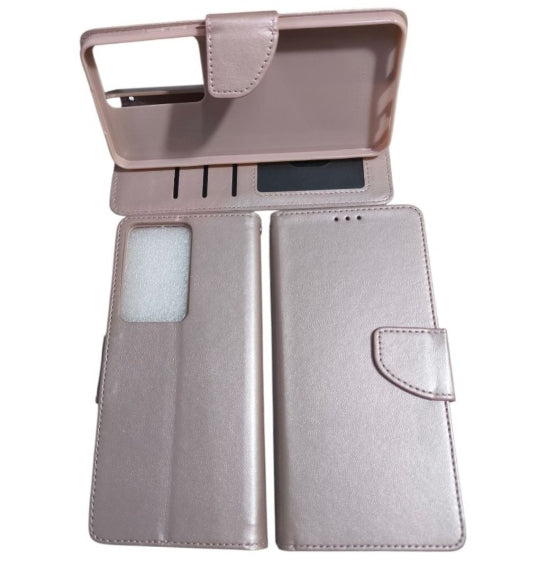 Cookover Smart Book Case For Realme C71 (Rose Gold)