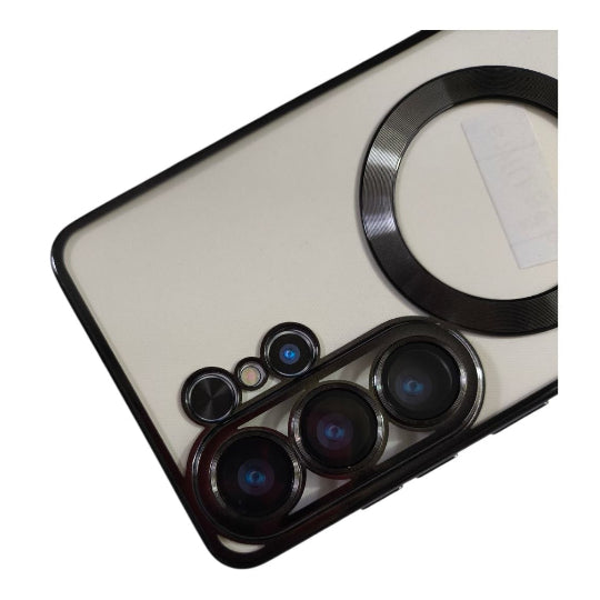 Magsafe Back Cover Case With Camera Lens Protector for Samsung Galaxy S26 Ultra
