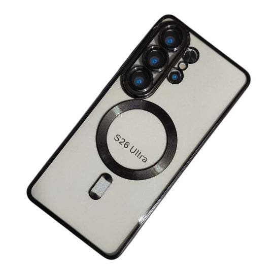 Magsafe Back Cover Case With Camera Lens Protector for Samsung Galaxy S26 Ultra