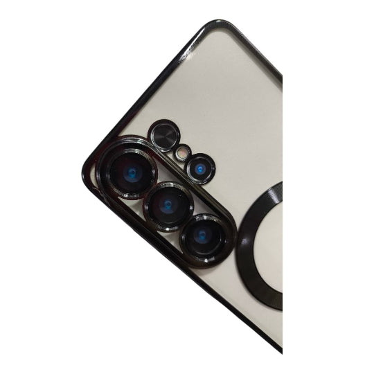 Magsafe Back Cover Case With Camera Lens Protector for Samsung Galaxy S26 Ultra