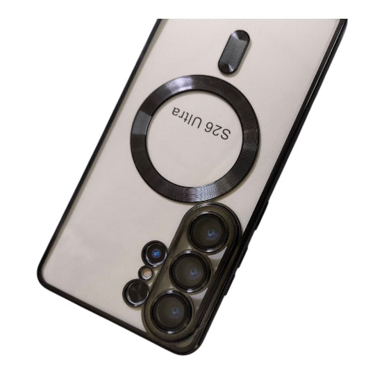 Magsafe Back Cover Case With Camera Lens Protector for Samsung Galaxy S26 Ultra