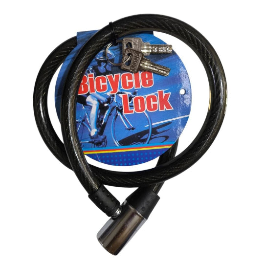Haque 80cm Bicycle Lock With 2 Keys