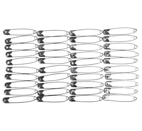 ZHANG Safety Pins 2 Inch 40 Pcs
