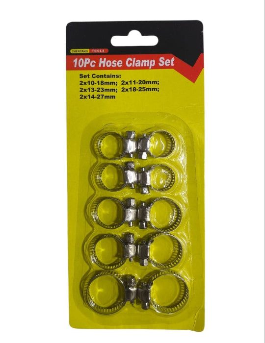 Chenyang 10 Pcs Hose Clamp Set