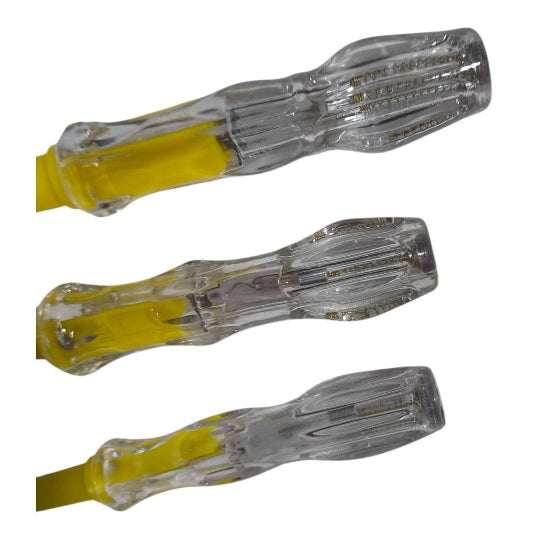 Sheng 3Pcs Tester Voltage Pen Electrical Test 18CM 15CM 13CM