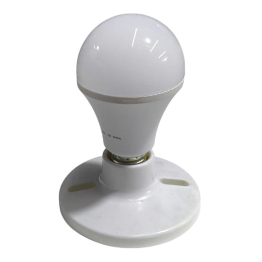 E27 Socket E27 Edison Screw Bulb Holder Light Socket Holder Wall Socket E27 White 1pc