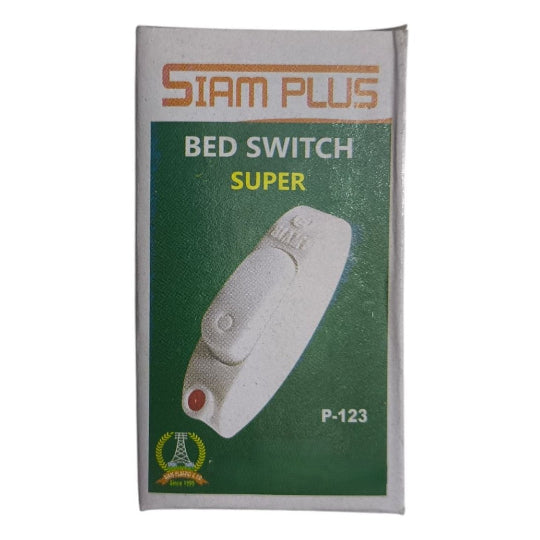Siam Plus BED Switch 6A 250V 1Pc White