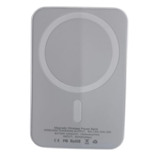 Mini Power Bank Magnetic Wireless Charging for Iphone & Samsung S series 10000 mAh 15w - White