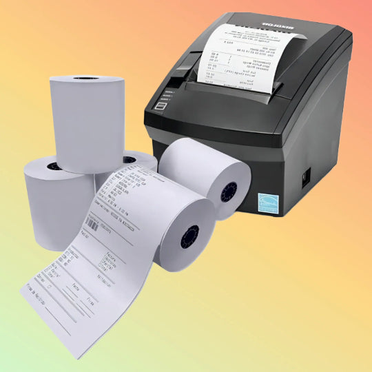 A&G Thermal Receipt Paper Roll POS 80x80mm 65m 48gsm - 1pc