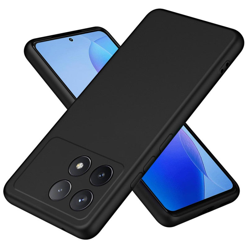 Silicone Cover For Poco F6 Pro Black