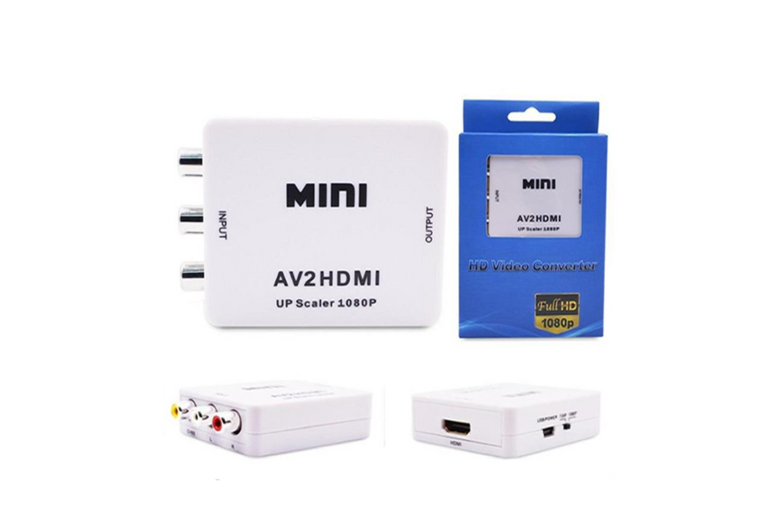 OEM Mini 1080P HDMI Composite to RCA Audio Video AV CVBS Converter Adapter