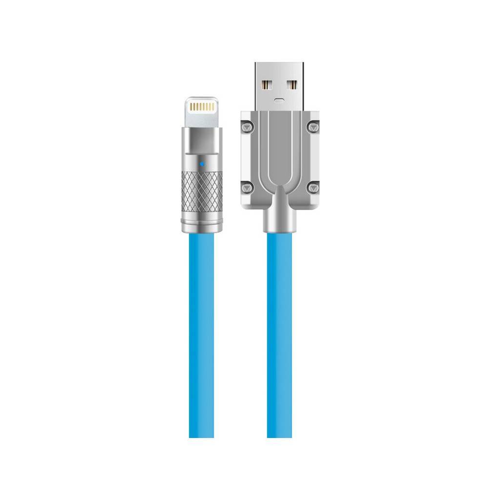 AGC CA-8792 USB-A to Lightning Cable Blue 1m 9.1A