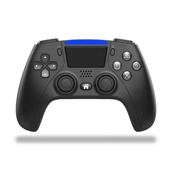 P-02 Wireless Bluetooth Controller For PS5 / PS4 Shock Joystick Gamepad Game (Black)