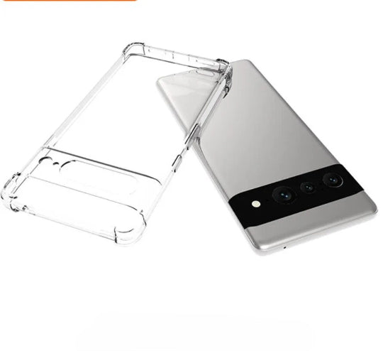 Transparent Silicone Back Case for Google Pixel 7 Pro
