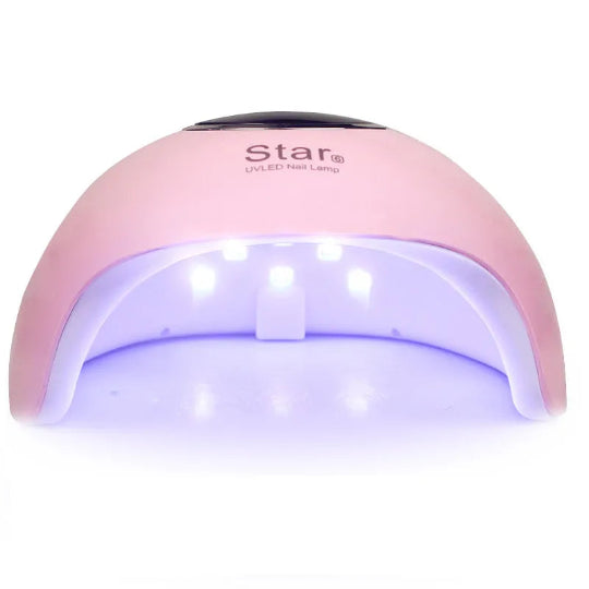 Star 6 Nail Dryer LED UV Lamp For Manicure LCD Display Drying All Gels Polish Nails Art Tools 36W