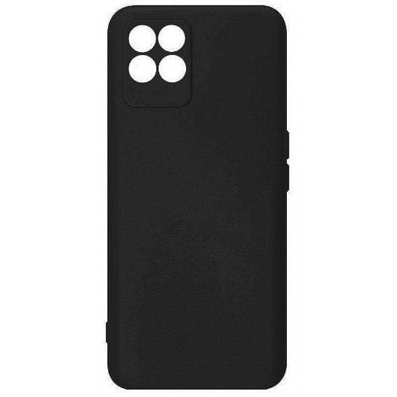 Premium Hard Silicone Case for OPPO REALME 8i Black 