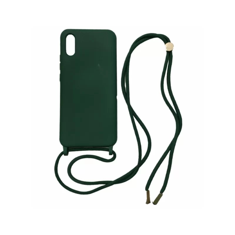 Premium Silicone Case With Cord Back Cover for Redmi 9A / 9ΑΤ / 9i