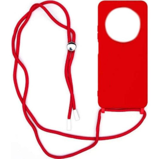 TPU Silicone Back Cover Case Cord With Strap For Redmi Note 14 PRO 4G/5G/ Redmi Note 14 Pro Plus/Poco X7 5G
