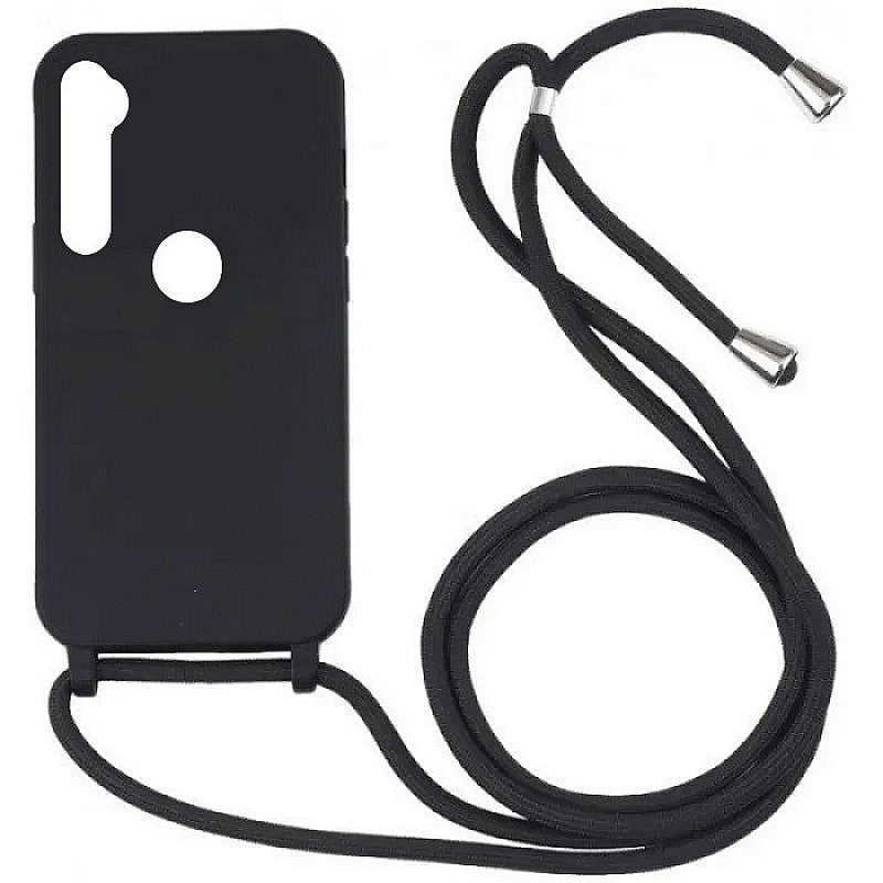 Silicone Cover With Cord For Redmi Note 8T