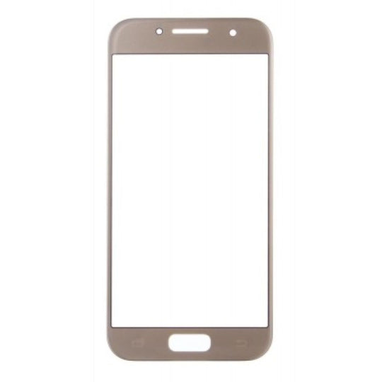 5D Full Face Tempered Glass for Samsung Galaxy A5 2017 (Gold)