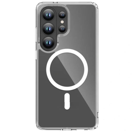 Transparent MagSafe Hybrid Back Case for Samsung Galaxy S26 Ultra