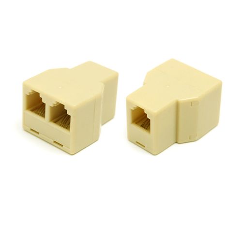 Internet/Telephone Cable Splitter 1 to 2