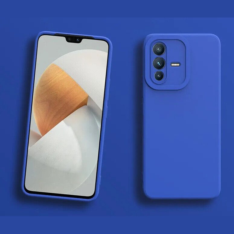 Premium Silicone Case for Sam S23 FE Blue 