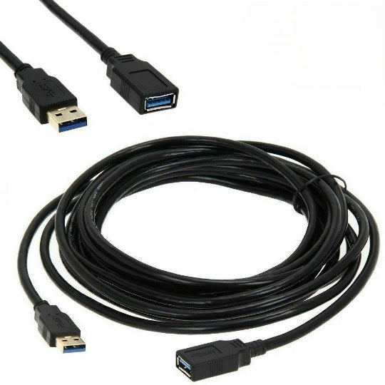 USB 2.0 A Male - A Female Extension Cable | USB Cables