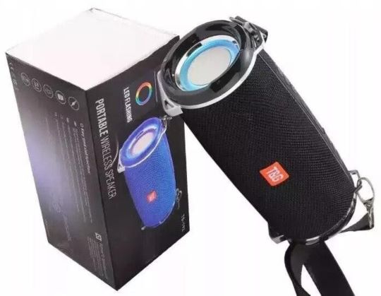 T&G TG-192 Portable Wireless Bluetooth Speaker USB/TF/Radio Black