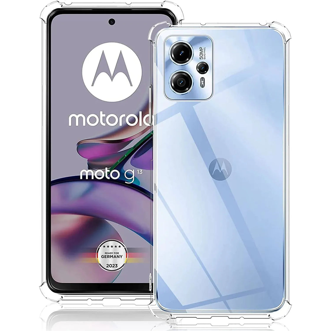 Quality Silicone Case For Motorola G13 Clear