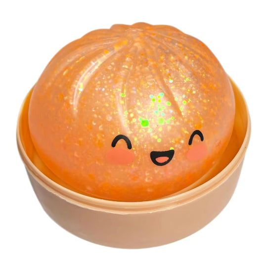 Glitter Squishy Dumpling Toy Bao Bun Dim Mystery