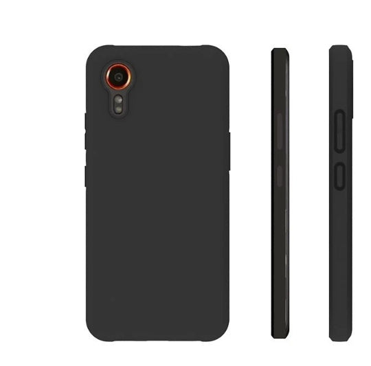 Oba Back Silicone Case For Samsung Galaxy Xcover 7 Black