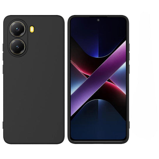 Protective Soft Liquid Silicone Back Cover Case for Poco X7 Pro 5G