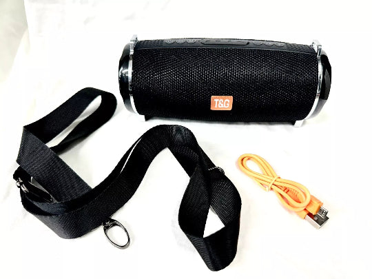T&G TG-192 Portable Wireless Bluetooth Speaker USB/TF/Radio Black