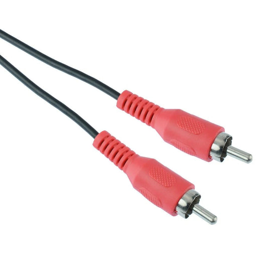 1x RCA Male to 1x RCA Male Lead AV Audio Video PC TV CCTV Cable 1M