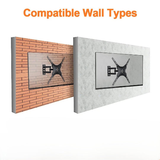 Wall Bracket Rotating Universal Plasma/Lcd Wall Mount For 14-42 Inch TVs Max 50kg HDL-117B-2