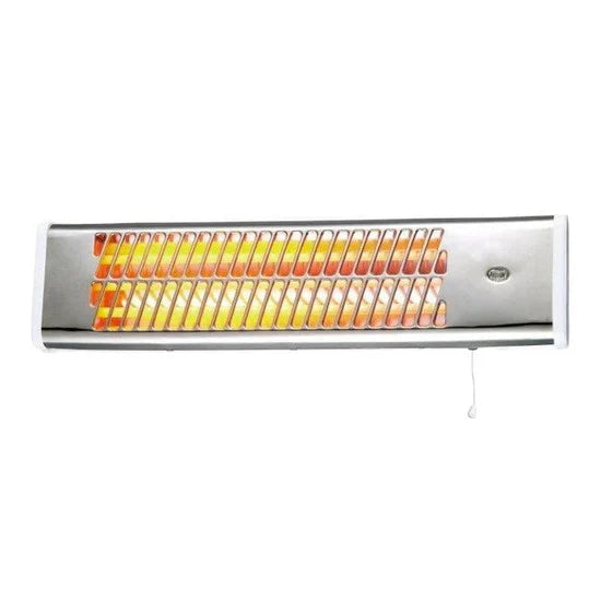 Bester Wall Mounted Quartz Heater 3 Quartz Tube Bathroom Heater QT06 1200W