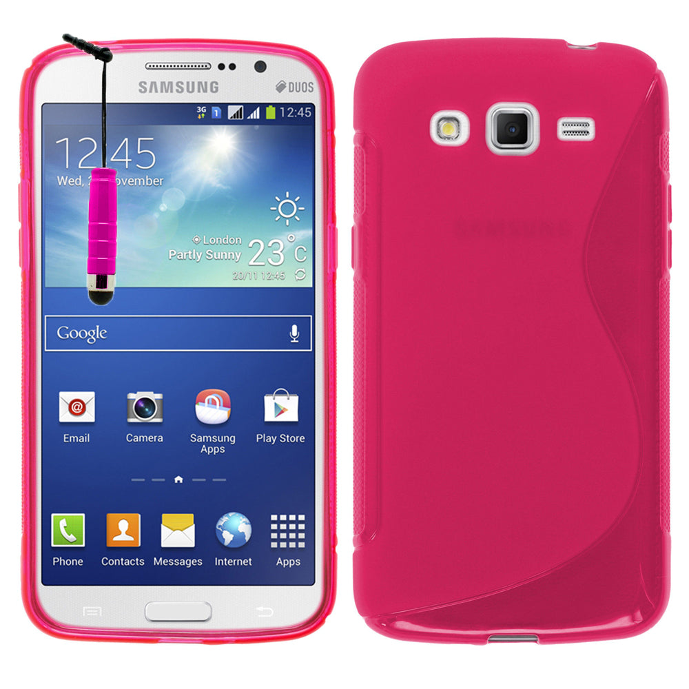 Silicone Cover For Samsung G7100 / G7102 / G7106 Pink