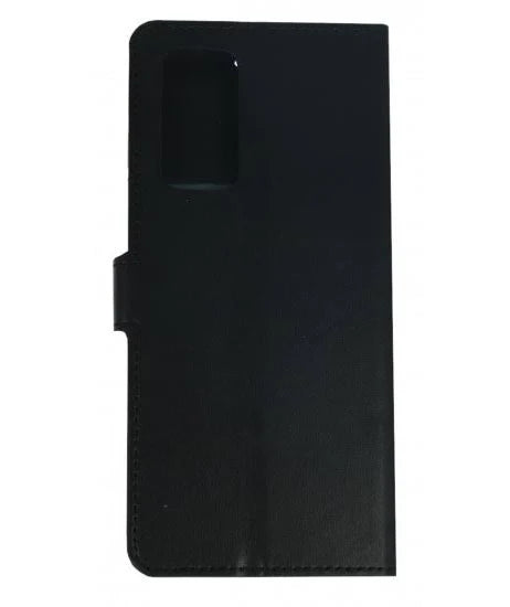 Siipro Book Cover Case for Oppo A96 / Oppo A76 (Black)