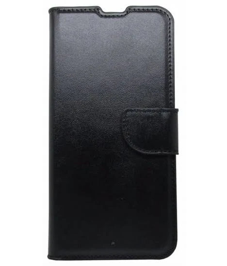 Siipro Book Cover Case for Oppo A96 / Oppo A76 (Black)